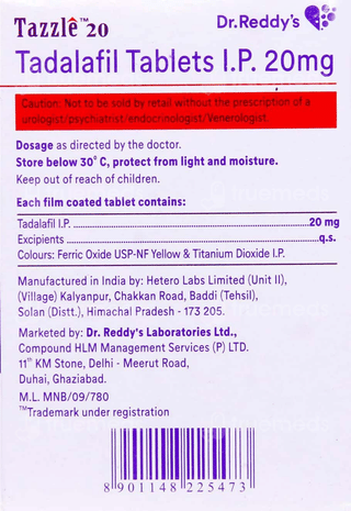 Tazzle 20 MG Tablet 30